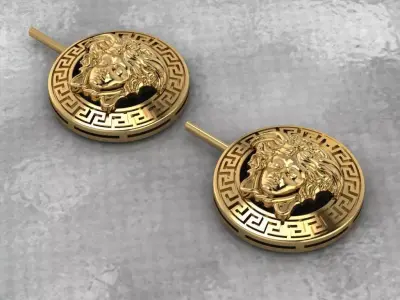 Fashion Earring 3D print model