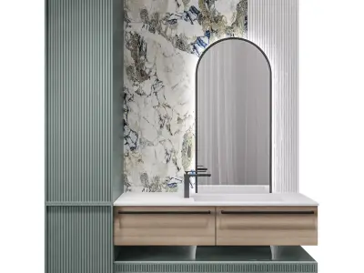 Luxury Bathroom 19 3D model