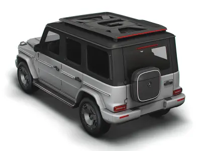 Mercedes Benz Concept EQG 2022 3D model