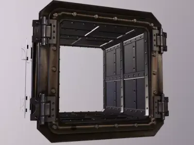 AirVent Open Low-poly 3D model