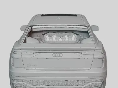 Audi RSQ8 2020 Printable Body 3D print model