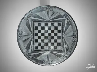 Table 14 VR ready Low-poly 3D model