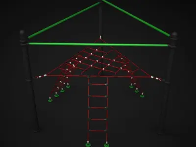 Teenagers Outdoors Toys 3D model