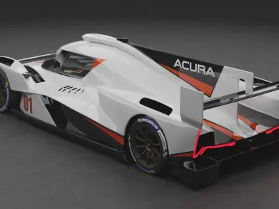 LMDh Acura - ARX-06 3D model