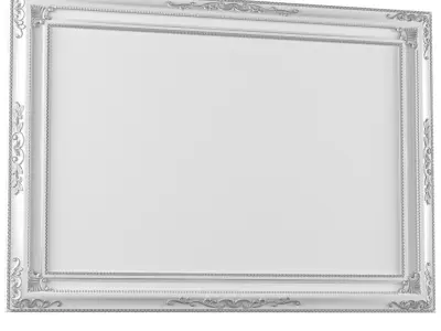 Classic picture gold passepartout Frame 3D model