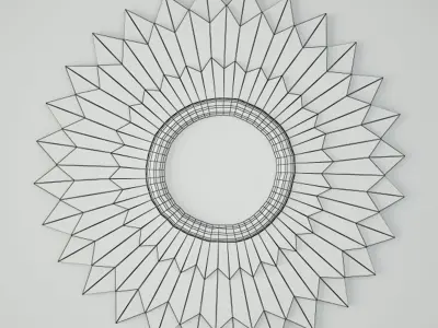 Modan Mirror by Made Goods 3D model