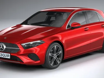 Mercedes-Benz A-Class Regular 2023 3D model
