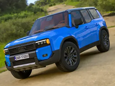 2024 Toyota Prado 3D model
