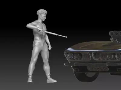 car wash boy 2025 1 3D print model