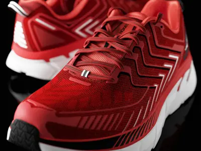 HOKA ONE ONE 3D model