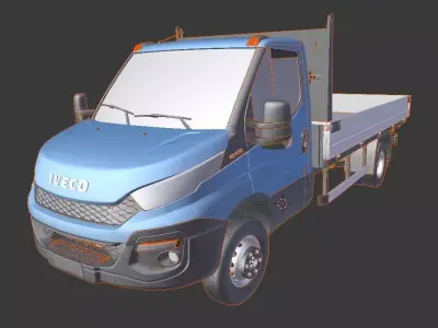 Iveco Daily Pickup - 2014 3D model