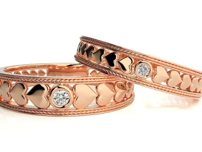 Wedding Band - 59  3 3D print model