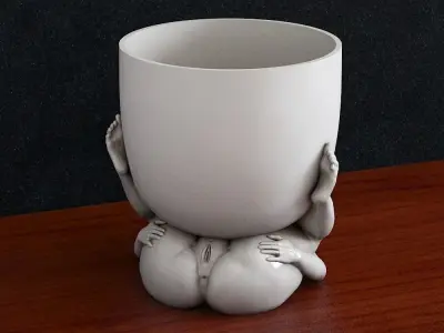  Female Planter 3D print model