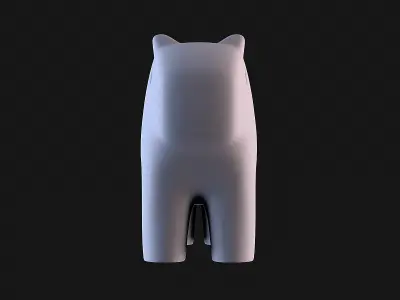 Capybara 3D print model