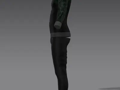 Sports Tracksuit Free 3D model