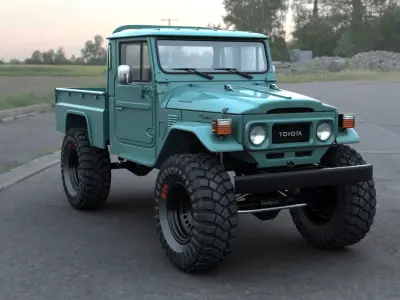 Toyota FJ 45 3D model