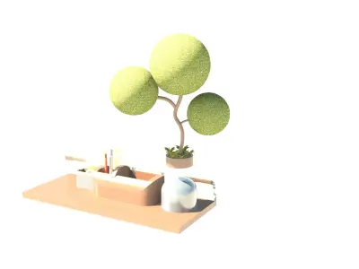 Table stand 3D model