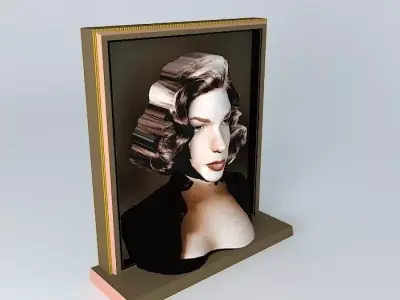 LAUREN 3D Sculpture Free 3D model