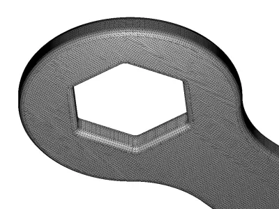 Hand Tool Spanner 3D print model