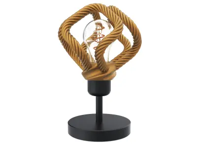 3d model rope cube lampshade-Ready to print 3D print model