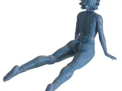 FIGURE Morning Routine 01 MINIATURE DECORATION Free 3D print model
