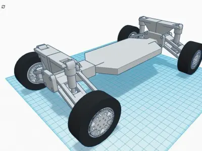 Simple Chassis Model Free 3D print model