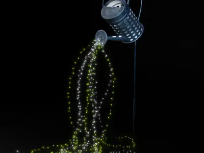 Landscape lamp 3D model