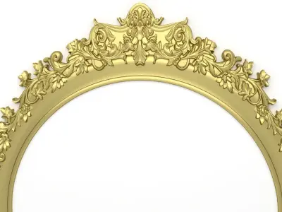 Frame mirror 3D model 05 3D model