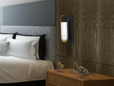 Carlino 1-Light Armed Sconce Free 3D model