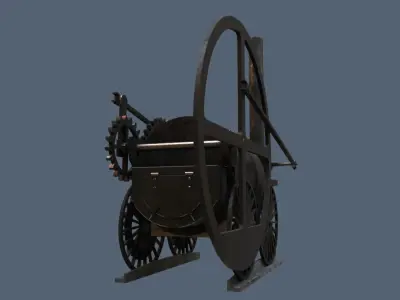 Pen Y Darren Locomotive 3D model