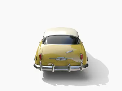 Generic 50s sedan 3D model