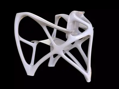 Bone Armchair 3D print model