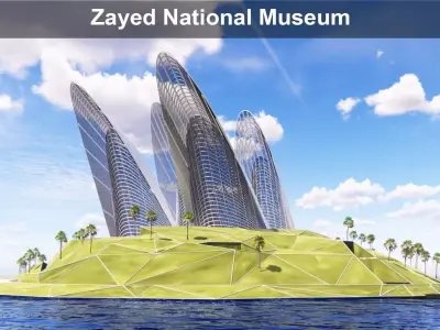 Zayed National Museum 3D model