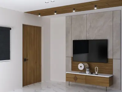 tv unit Free low-poly 3D model purchase