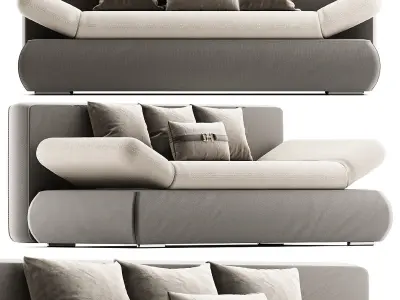 Sofas 3d models collection 10 pieces