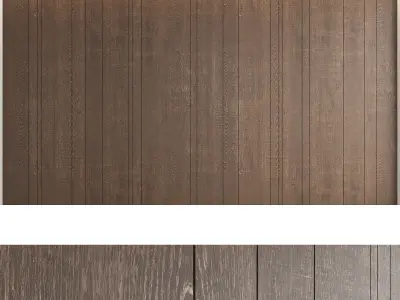 Wood panels set5 3D model