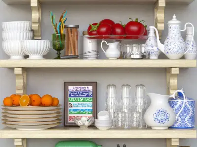 Trifles for the kitchen 3D model