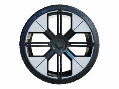 Polestar O2  wheel  3D model