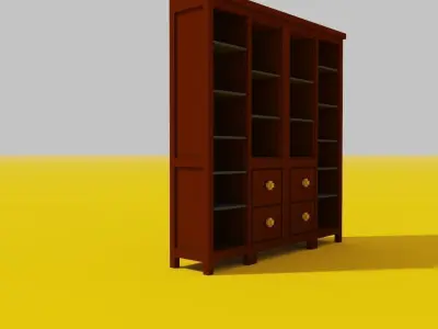 Bookshelf bookcase Free 3D model purchase