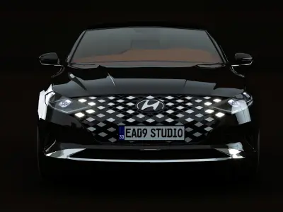 2023 Hyundai Grandeur-Azera  3D model