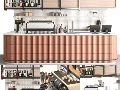 Coffee Shop 06 3D model