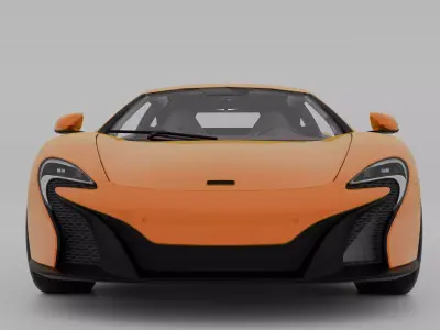 McLaren 650s 3D model by Flostudio