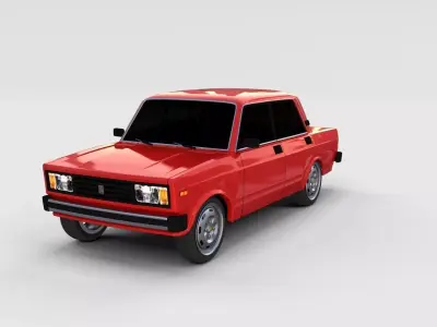 Lada Nova rev 3D model