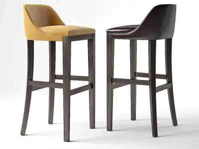 Baxter DECOR STOOL 3D model