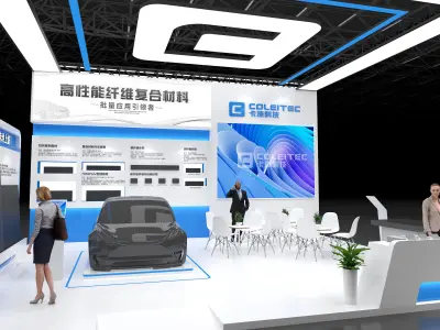 exhibition Low-poly 3D model buy