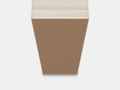 PAX Wardrobe frame 23 Low-poly 3D model