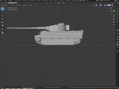 Tiger H1 3D model