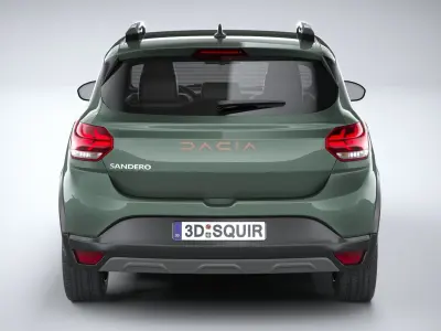 Dacia Sandero Stepway Extreme 2023 3D model