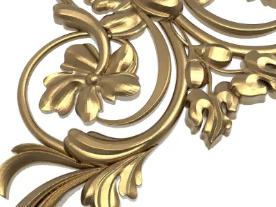  decorative pattern ready for 3D printing 3D print model