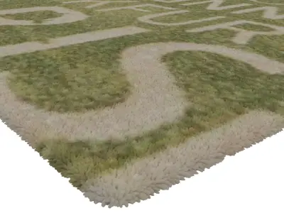 Rug Set 1090 3D model